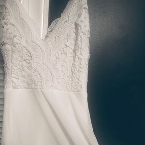 Lulu’s White Maxi Dress